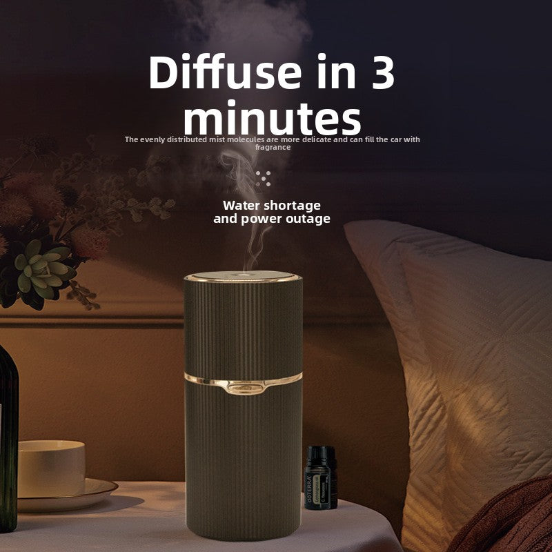 Mini vertical striped fragrance diffuser